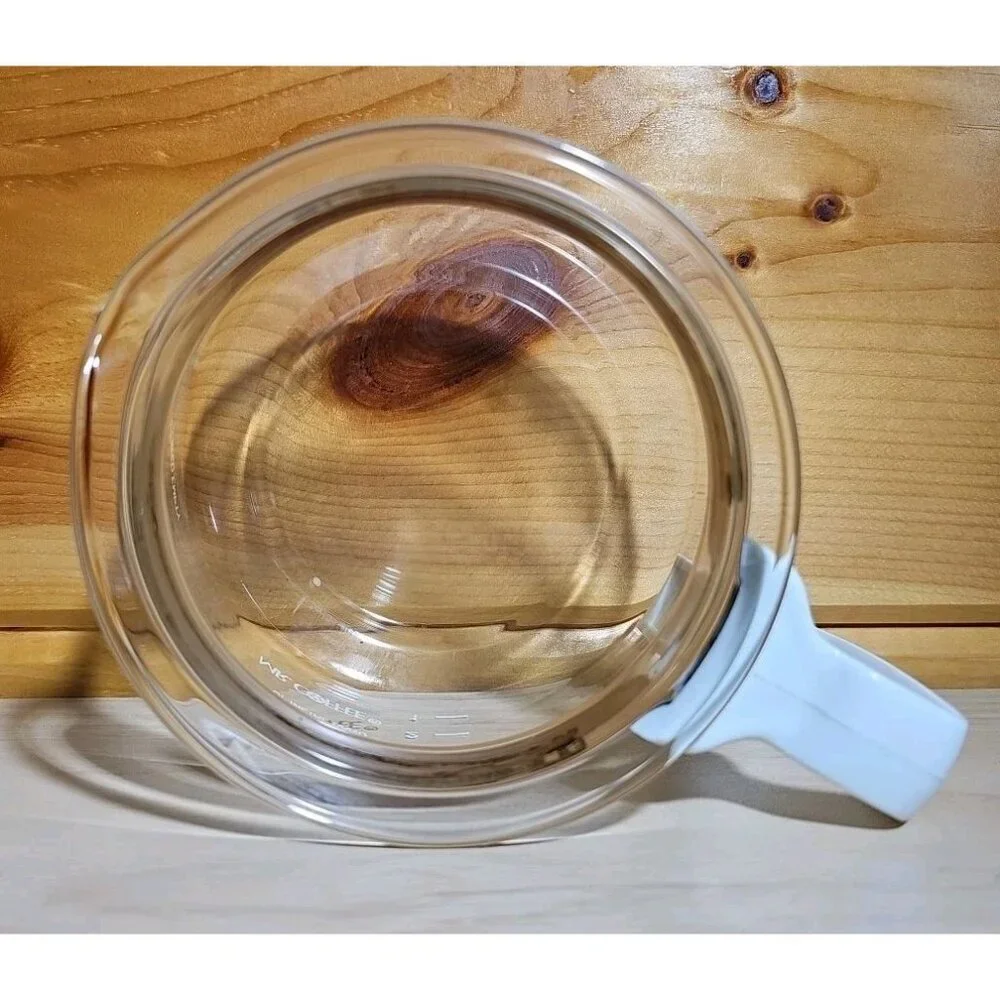 Mr. Coffee 4 Cup Replacement Glass Coffee Pot Carafe White Handle